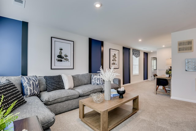 2027 Saylor Ln, Grovetown, GA 30813 - living room with light carpet and recessed lighting