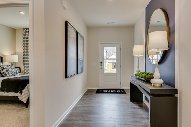 2027 Saylor Ln, Grovetown, GA 30813 - entryway featuring wood finished floors and recessed lighting