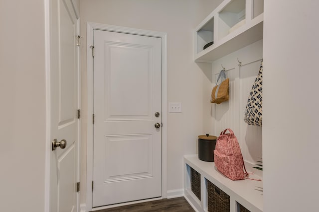 2027 Saylor Ln, Grovetown, GA 30813 - mudroom with dark wood-type flooring