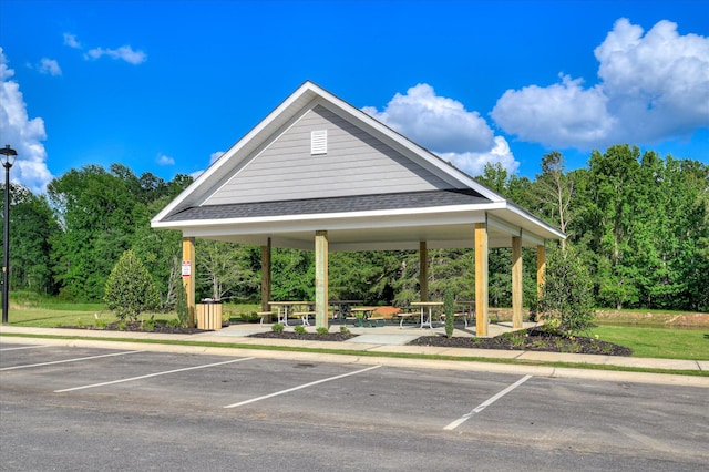 2027 Saylor Ln, Grovetown, GA 30813 - uncovered parking lot with a gazebo