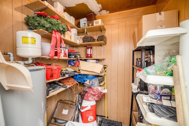 view of storage room