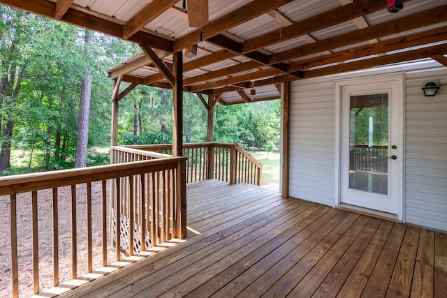 219 Devonshire Dr, Thomson, GA 30824 - view of deck