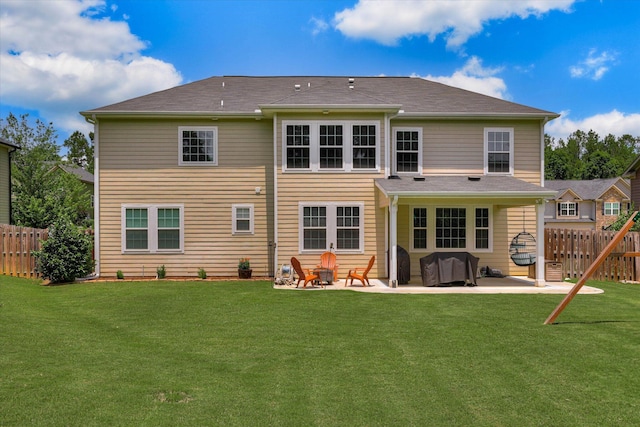4074 Ellington Dr, Grovetown, GA 30813 - rear view of property with a patio