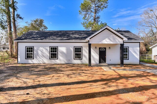 view of ranch-style house