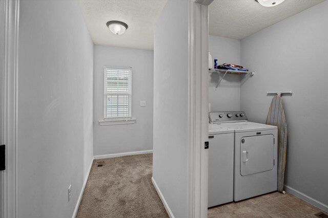 449 Brantley Cove Cir, Grovetown, GA 30813 - washroom with washer and dryer, baseboards, and a textured ceiling