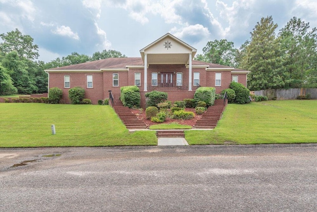 2114 Southlake Pkwy, Augusta, GA 30906 - greek revival inspired property with stairs and brick siding