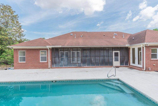 2114 Southlake Pkwy, Augusta, GA 30906 - outdoor pool with a patio area and a sunroom