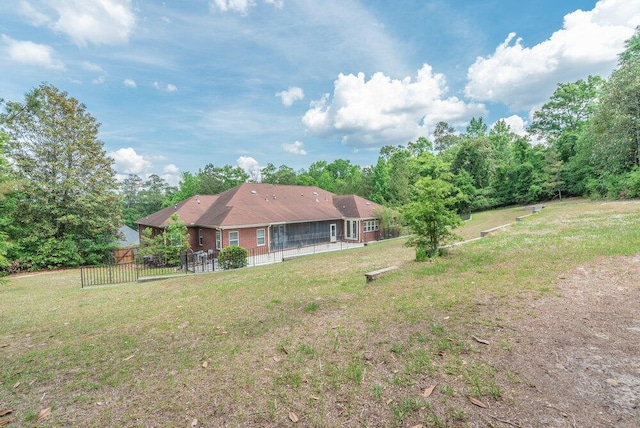 2114 Southlake Pkwy, Augusta, GA 30906 - rear view of property with a patio