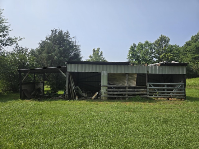 1667 Eden Hall Rd, Bradley, SC 29819 - view of horse barn