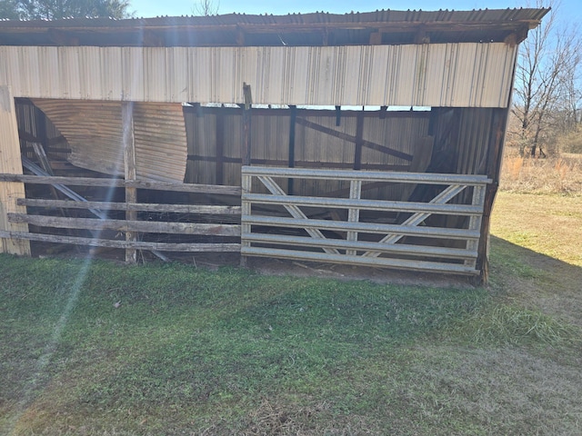 1667 Eden Hall Rd, Bradley, SC 29819 - back of property featuring an outdoor structure and an exterior structure
