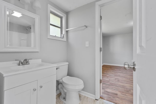 108 Frances Dr, North Augusta, SC 29841 - bathroom with vanity and wood finished floors