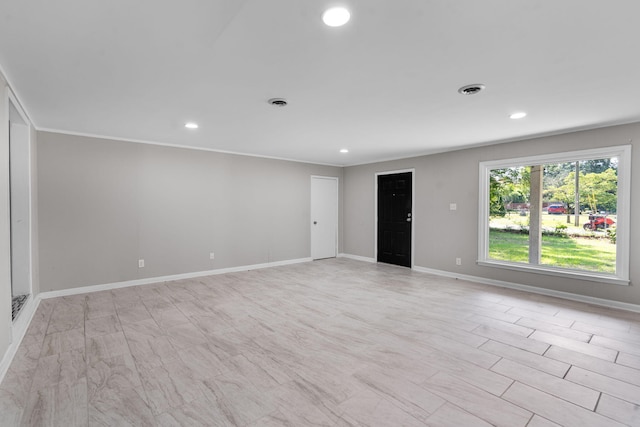 108 Frances Dr, North Augusta, SC 29841 - unfurnished room featuring recessed lighting and ornamental molding