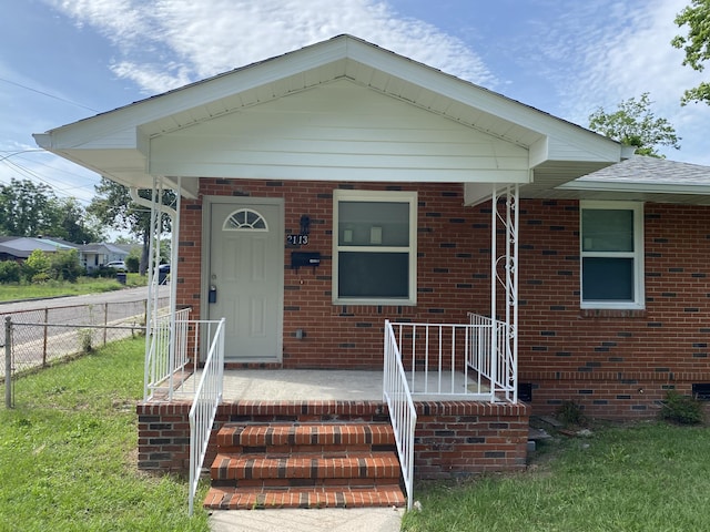 2113 Dyer St, Augusta, GA 30901 - view of front of house with brick siding
