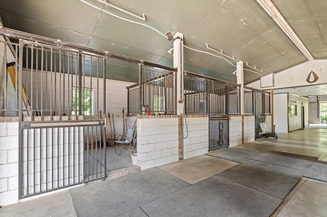 view of stable