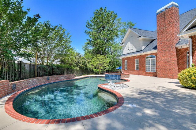 3954 Hammonds Fry, Evans, GA 30809 - view of pool featuring a fenced backyard and a patio