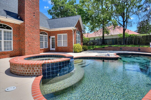3954 Hammonds Fry, Evans, GA 30809 - view of pool featuring a pool with connected hot tub