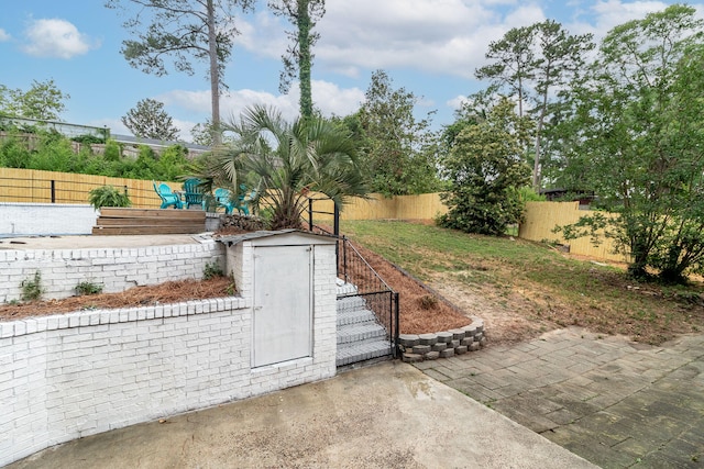 2211 Mura Dr, Augusta, GA 30906 - view of storm shelter with a gate