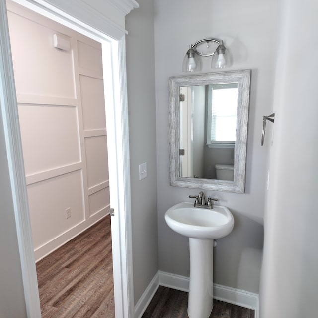 333 Sumac Trl, Evans, GA 30809 - bathroom featuring wood finished floors and baseboards