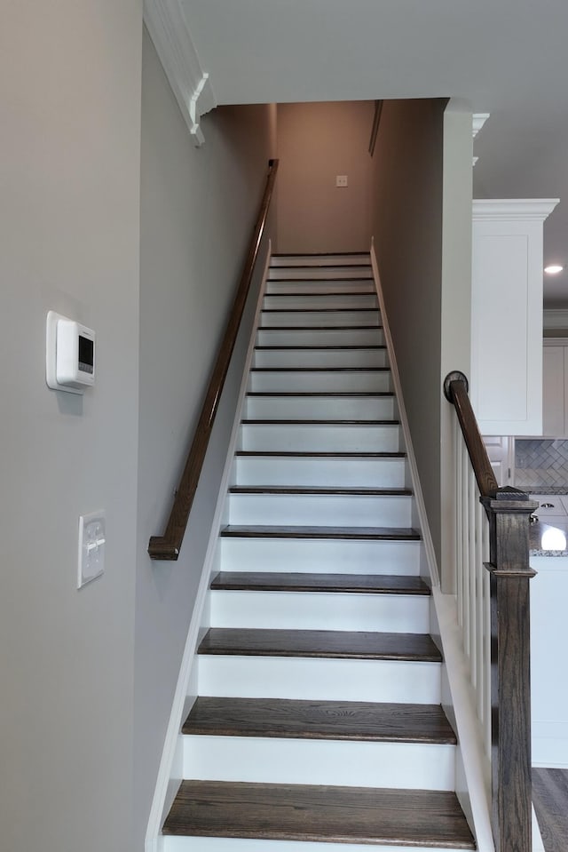 333 Sumac Trl, Evans, GA 30809 - staircase with wood finished floors