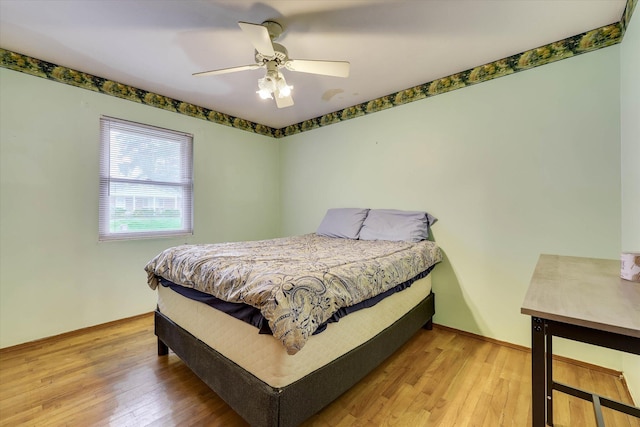 3414 Forest Estates Dr, Augusta, GA 30909 - bedroom featuring hardwood / wood-style floors and a ceiling fan