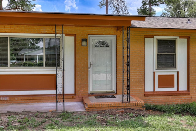 3414 Forest Estates Dr, Augusta, GA 30909 - doorway to property featuring brick siding
