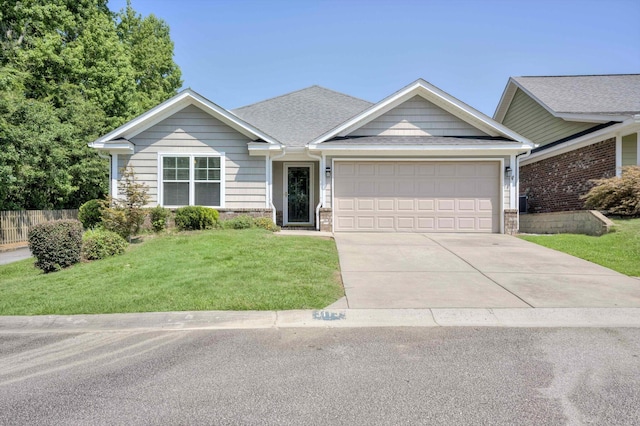 3113 Sunset Maple Trl, Evans, GA 30809 - view of front of property featuring a garage, driveway, and roof with shingles