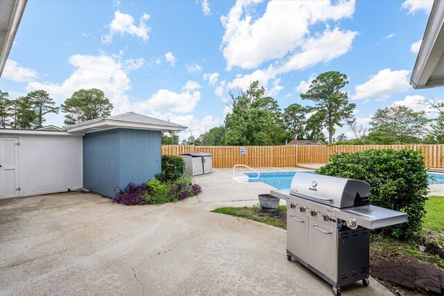4067 Flintrock Way, Martinez, GA 30907 - fenced backyard with area for grilling and a patio