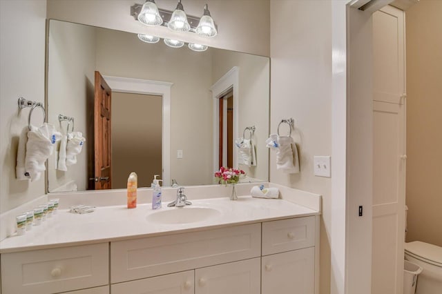 1020 Peninsula Xing, Evans, GA 30809 - bathroom with vanity and toilet