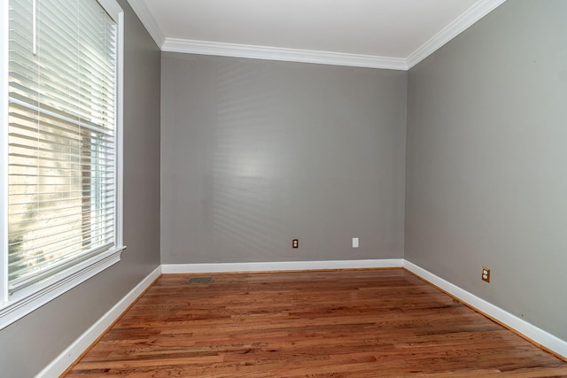 2531 Tupelo Dr, Augusta, GA 30909 - unfurnished room with crown molding and wood finished floors