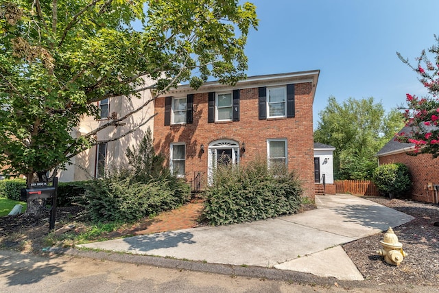 2531 Tupelo Dr, Augusta, GA 30909 - colonial home featuring brick siding
