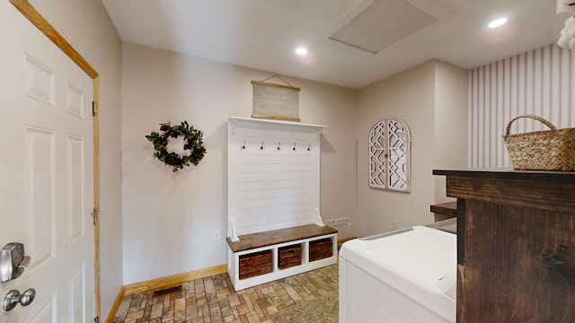 view of mudroom