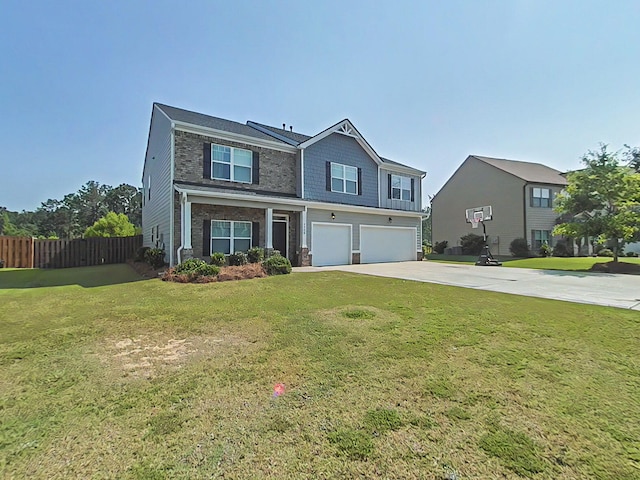 4706 Southwind Rd, Evans, GA 30809 - craftsman-style house with an attached garage and driveway