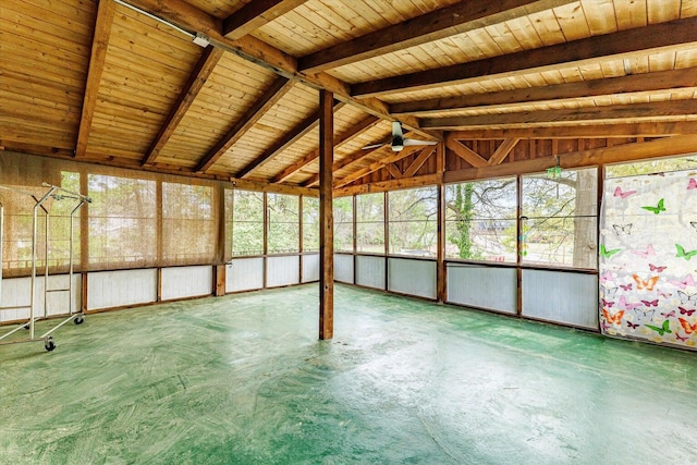 2216 Silverdale Rd, Augusta, GA 30906 - unfurnished sunroom with vaulted ceiling