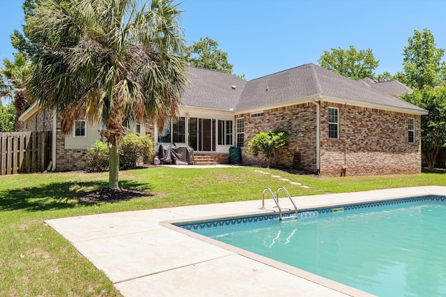 1382 Shadow Oak Dr, Evans, GA 30809 - view of pool featuring a patio area and entry steps