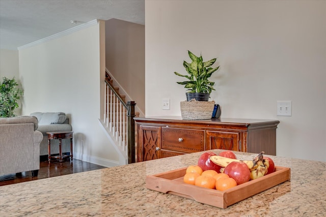 867 Williford Run Dr, Grovetown, GA 30813 - detailed view of ornamental molding and baseboards
