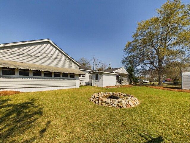 102 Ellis St, Wrens, GA 30833 - view of yard