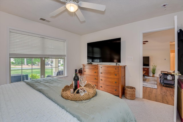 212 Links Pl, Mccormick, SC 29835 - carpeted bedroom with a ceiling fan
