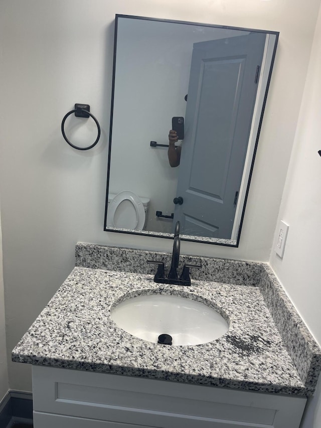 1835 Fenwick St, Augusta, GA 30904 - bathroom featuring vanity and toilet