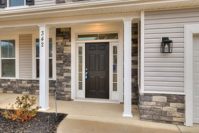 view of property entrance