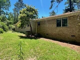 4521 Zola Dr, Evans, GA 30809 - view of side of property featuring crawl space and a lawn
