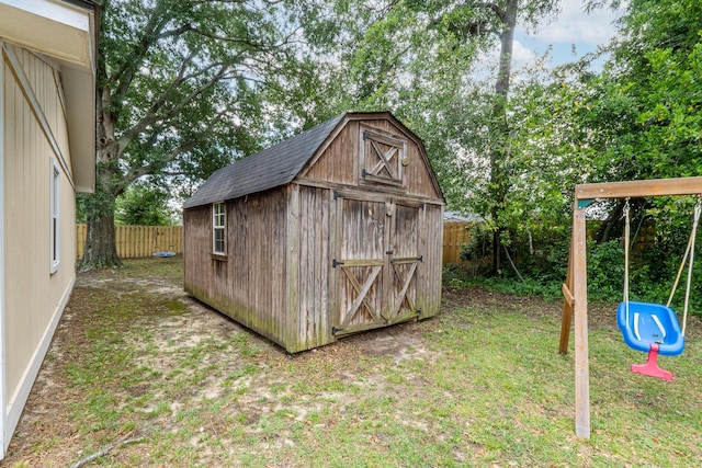 3973 Concord Pl, Martinez, GA 30907 - view of shed with a fenced backyard