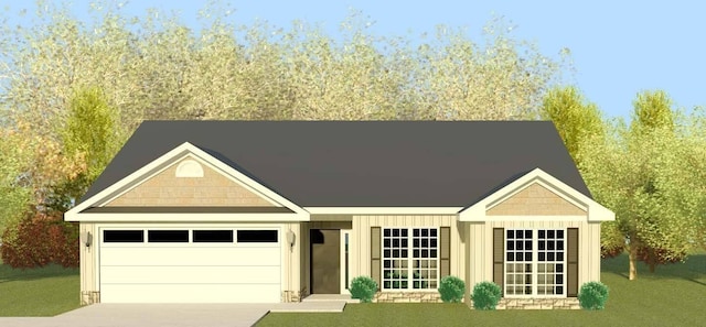 2686 Inverness Dr, Hephzibah, GA 30815 - view of front of property featuring concrete driveway and a garage