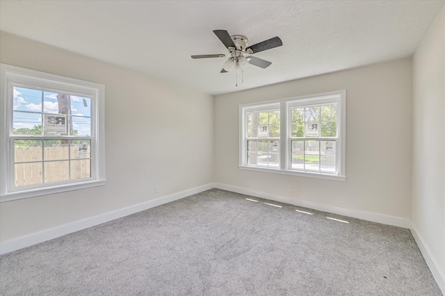 2001 Hiram Rd, Augusta, GA 30904 - carpeted spare room featuring baseboards and a ceiling fan
