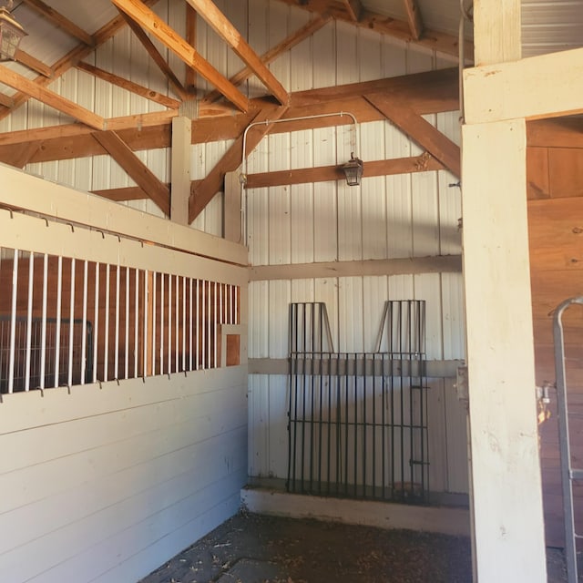 view of stable