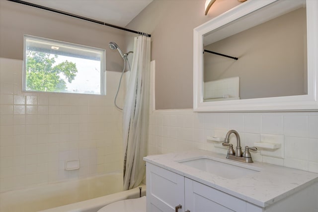 2013 Lamar Rd, Augusta, GA 30904 - full bath with shower / tub combo, vanity, and toilet