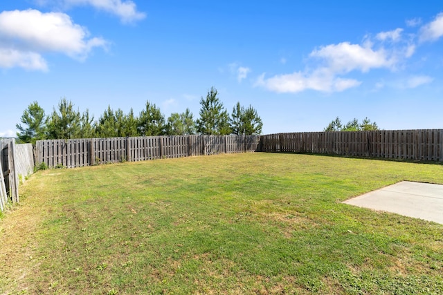7058 Summerton Dr, Augusta, GA 30909 - view of yard featuring a patio and a fenced backyard
