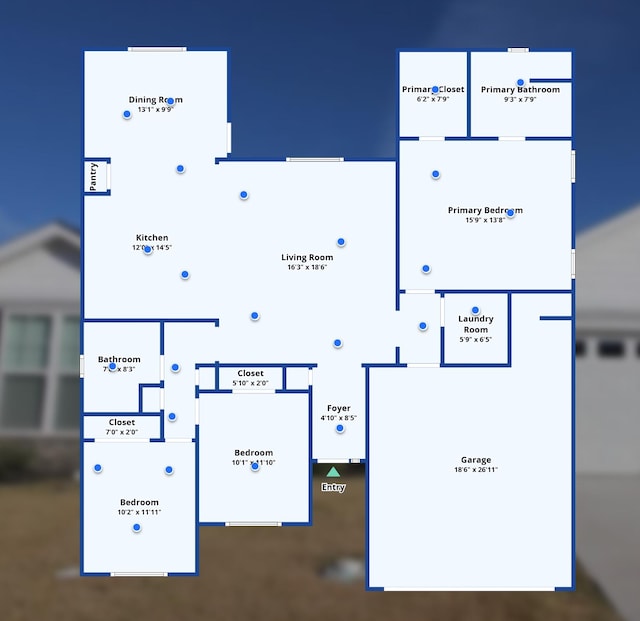 7058 Summerton Dr, Augusta, GA 30909 - view of layout