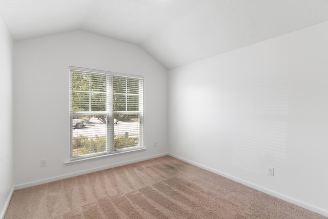 7058 Summerton Dr, Augusta, GA 30909 - carpeted spare room with baseboards and vaulted ceiling