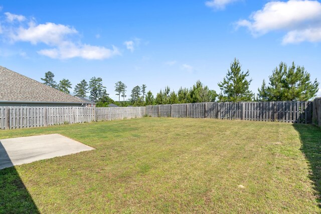 7058 Summerton Dr, Augusta, GA 30909 - view of yard featuring a fenced backyard and a patio