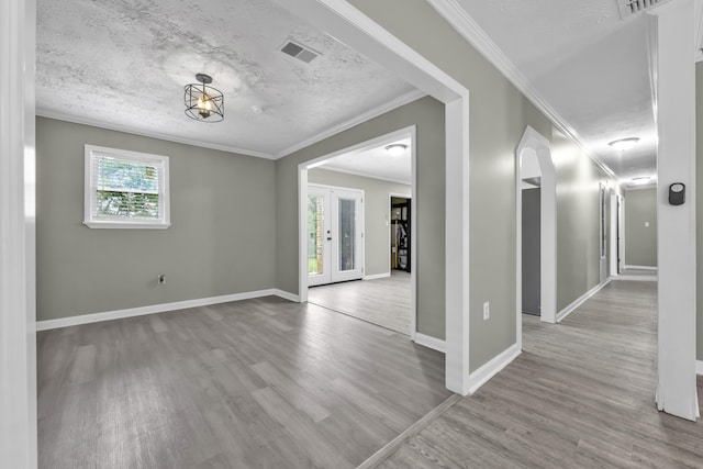 3808 Southfield Dr, Augusta, GA 30906 - unfurnished room featuring wood finished floors, ornamental molding, and baseboards